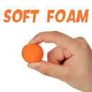25pcs Popper Refill Balls 2.8cm Soft Foam Ball Bullet for Air Powered Children Blasting Series Pet Toy Ball Toys Gun Accessories