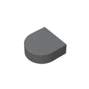 Gobricks 10 PCS Brick 24246 35399 1x1 Side Arc Light Panel High-Tech Parts Parts DIY Compatible Brand Educational Parts Toys