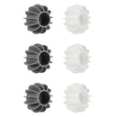 6pcs Laundry Ball Reusable Silicone Wash Ball Solid Color Dryer Balls Magic Pet Hair Remover Enhance Your Machine Cleaning Power