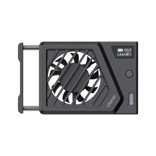 Ulanzi CA25 Camera Cooling System Heat Sink Cooling Fan For Sony Canon FUJIFILM Nikon Camera ZV-E1 FX30 A7M4 R8 R7 R6 XT4 Z30