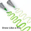 The Honolulu | Professional Alcohol Art Marker Set, 24–320 Colors