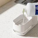 The Cascade | Countertop Soap Dispenser, Sponge & Towel Caddy