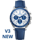 PAGANI DESIGN 2024 New AK Project Men's Watches Luxury Quartz Wrist Watch For Men AR Sapphire Speed Chronograph Automatic Date