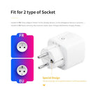 WiFi / Zigbee 插座涂鸦欧盟智能插头 16A / 20A 功率监控 SmartLife 语音远程控制兼容 Alexa Google Home Alice