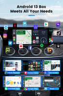 The Ambient Deck | CarlinKit Android 13 CarPlay AI Box with Qualcomm Chip