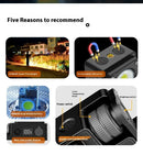 COB Camping Light with Magnetic Hook Emergency Charger, IPX4 Waterproof  Camping Lantern LED Light for Outdoor