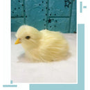 Simulation Chick Decor Plush Chicken Model Figurine Cute Oranment Realistic Furry Animal Doll Chicken Easter Gift Kids