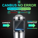 2/4件W5W T10 LED Canbus灯泡 白色冰蓝色 适用于汽车阅读灯 后备箱灯 驻车灯 无错误 12V