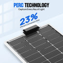The Helios Bifacial | 100W Monocrystalline Dual-Sided Solar Module