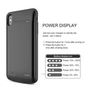 品证 6200毫安电池充电壳适用于iPhone 6 6S 7 8 Plus 充电壳适用于iPhone X XR Xs Max 便携式移动电源充电器