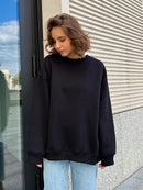 Wolfeel Oversized Hoodies & Sweatshirts for Women Autumn Winter Thick Warm Fleece Sweatshirt Girls Streetwear Loose Pullovers