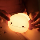 Silicone LED Axolotl  Night Light animallamp Touch Sensor Axolotl Night Lamp Children Kid Bedside Bedroom Decor Birthday Gifts