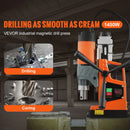 SucceBuy1450W Magnetic Drill 2" Boring Diameter 12500/12800N Portable Electric Mag Drill Press 800 RPM Magnetic Drilling Machine