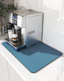 The Barista Base | Water-Absorbent Coffee Machine Mat & Dish Drying Pad