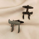 Personalized geometric Patterns Cufflinks for Men Stainless Steel Cuff links Suit shirt sleeve buttons Father's Day Gift New