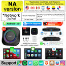 CarlinKit Android 13 LED AI Box Wireless CarPlay Wireless Android Auto Smart Car Multimedia Box Qualcomm Chip SD Expand to 512GB