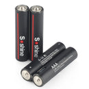 CityTree AAA Rechargeable Battery 1.5V Li-ion 600mWh 1.5 Volt Lithium 3A Batteries with Type-C Cable for Toys Clock Flashlight