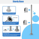 Railing Column with Stable Base, Stainless Steel 90cm or 110cm Middle Column and End Column