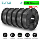 The Stratum Forge | SUNLU 5KG Professional-Grade 3D Printing Filament Bundle