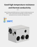 Hotend Kit For Elegoo Neptune 4 For 3D Printer Upgraded Copper Pipe Metal Heater Block Brass Nozzle Heating Rod Thermistor