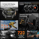 The Milestone Recon | 1.7'' HD GPS Military Smartwatch with Flashlight