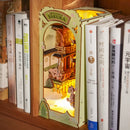 Robotime Rolife Falling Sakura Book Nook with Lights Easy Assemble Home Decoration Booknook Best Gifts for Family Children TGB05