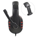 Wired Gaming Headset With Light Adjustable Microphone Stereo Surround Sound Soft Ear Cushion For PC Laptop Phone Game Headphone