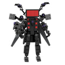 2024 Strengthen Skibidi New A Series of Toilet Man Drill Male Titan Man Female TV Personality Building Blocks Set Toys For Gift