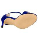 2025 New Women Sexy Pumps Sandals Summer 9cm Thin Heel Open Toe Ankle Strap High Heels Ladies Stilettos Party Red Wedding Shoes