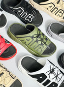 Men's Sport Slippers Summer Sandals Thick Sole Beach Flip-flops Flats Outdoor Breathable Sneaker Size 40-49 Big Fat