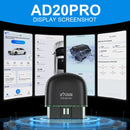 XTOOL Advancer AD20PRO OBD2 Bluetooth Scanner Full System Car Diagnostic Tool OBD2 Scanner Oil Reset & Battery Tests Code Reader