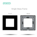 BSEED Zigbee Electric Floor Heating Thermostat LED Sensor Water Gas Boiler Smart Temperature Controller Without Frame Tuya Alexa