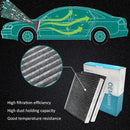 Activated Carbon Pollen Cabin Air Filter For Alpina B5 D5 F10 F11 B6 F12 F13 B7 F01 F02 BMW 5 6 7 Series 64119163329 64119272642
