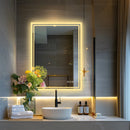 LUVODI Illuminate LED Backlight Bathroom Mirror Frameless Dimmable Defog Bath/Shower/Shaving Mirror