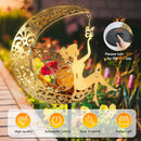 The Moonlight Garden | Solar Crackle-Glass Stake Lights