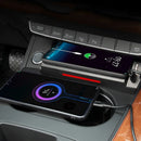 15W Car wireless charger phone charger fast charger charging plate pad charging holder for Audi A4 B9 S4 RS4 A5 2017-2021