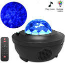 新款LED星空银河投影灯儿童礼物USB蓝牙音乐播放器星光夜灯彩色投影小夜灯