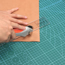 QJHA1 Double-Sided Self-Healing PVC Cutting Mat for DIY LeatherCraft Board, Large Desktop Protective Mat 90x60cm Fathers Day Gif