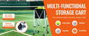 The Rally Caddy | Foldable Tennis Ball Cart 150/180 Capacity