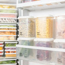 WBBOOMING Plastic Sealed Cans Kitchen Storage Box Transparent Food Canister Keep Fresh New Clear Container In Different Capacity