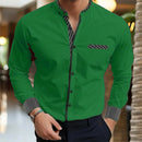 2024 New Style 10-Color Men's Shirt 3D Printing Shirt Business Office Clothing Hawaiian Fashion Casual Breathable Fabric