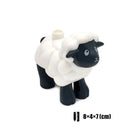Children's Assembled Model Compatible Big Building Blocks Parts Figure Playground Animal Cooking Educational Toy For Kid Gift