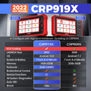LAUNCH X431 CRP919X OBD2 Scanner Automotive Diagnostic Tools Car CANFD DOIP ECU Coding OBDII Auto Professional
