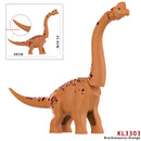 Brutal Raptor Building Jurassic Blocks World 2 MINI Dinosaur Figures Bricks Dino Toys For Children Dinosaurios Christmas