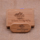The Woodwright | Custom-Engraved Wooden USB Drive Set