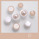Silicone Toe Separator, Daisy Flower, Charming Pearls Design Foot Divider, Salon Manicure, Pedicure Care, Nail Art Tools, 8Pcs