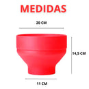 BPA Free With Retractable Lid Silicone Popcorn maker For Microwave