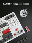 R87 wired mechanical keyboard 87 multi-key RGB backlit ABS keys with game keyboard English layout Suitable for PC