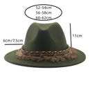 Cowboy Hats Hat Fedora Hat Felted Man Hat Hats for Women Western Cowboy Panama Vintage Casual Luxury Men Hat Sombrero Hombre New