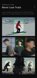 The Horizon Lock | AI-Powered 3-Axis Smartphone Gimbal with Face Tracking & Extension Rod
